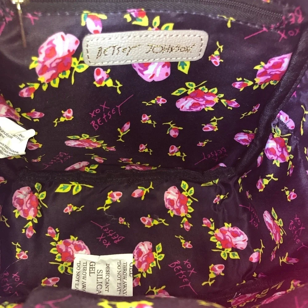 Betsy Johnson Heart & Bow Toupee Mini Backpack NOWT